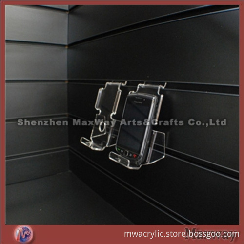 Elegant Personnalit Wall Mounted Acrylic Mobile Phone/Cell Phone /MP3/ Digital Camera Security Displ